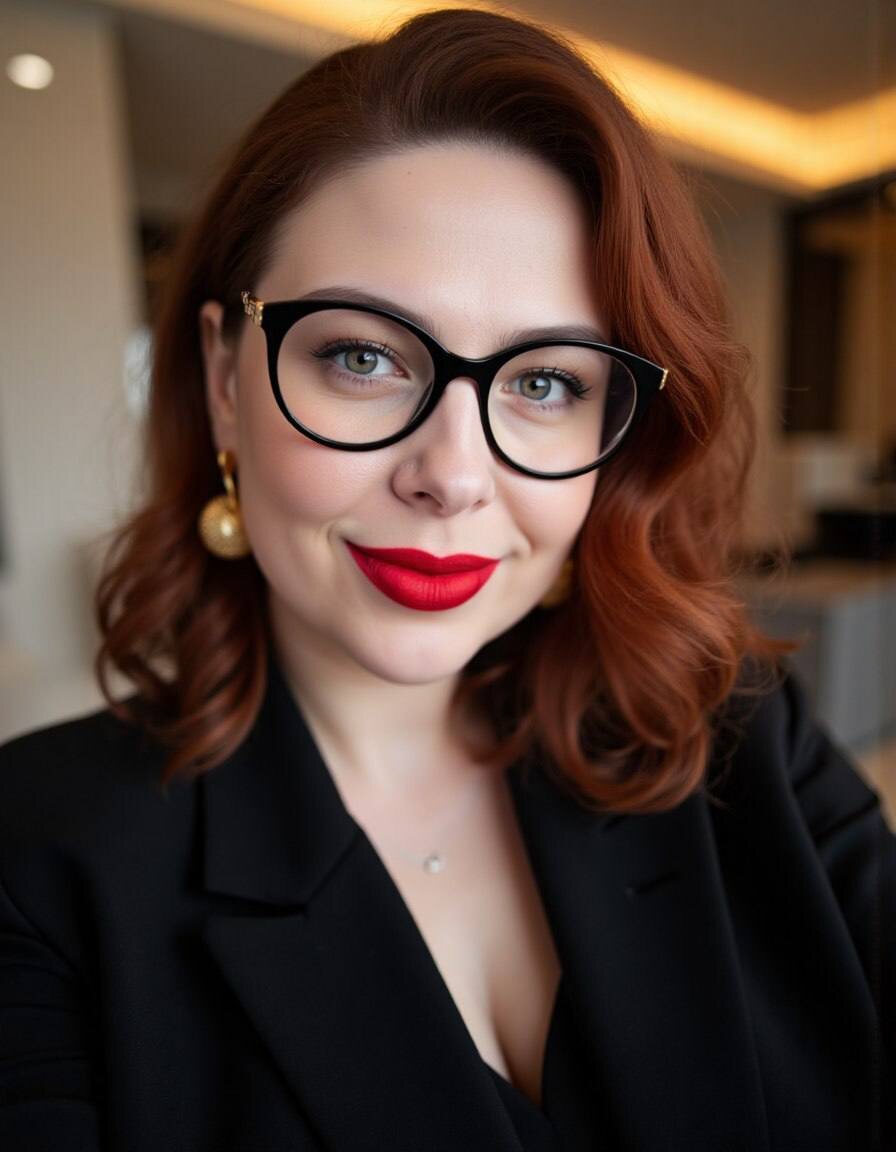 Дарья Гладченко- федеральный спикерт и модератор сообщества "Код публичности в Санкт-Петербурге.  Фото создано с помощью ИИ.