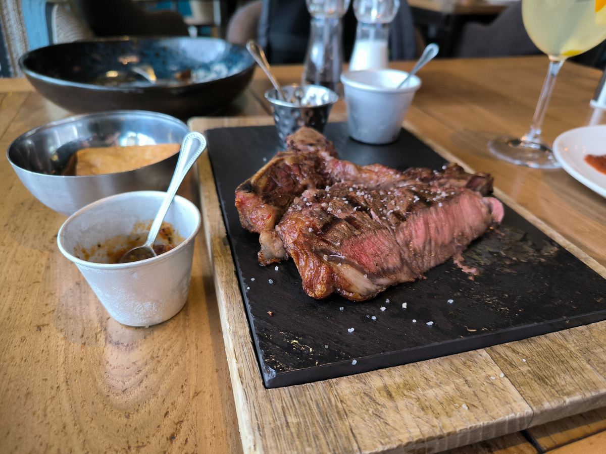 Отличный был стейк