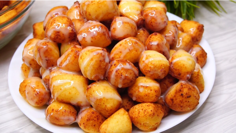 Творожные шарики "Лакомка". Когда их ешь невозможно остановиться, рука так и тянется за следующим.