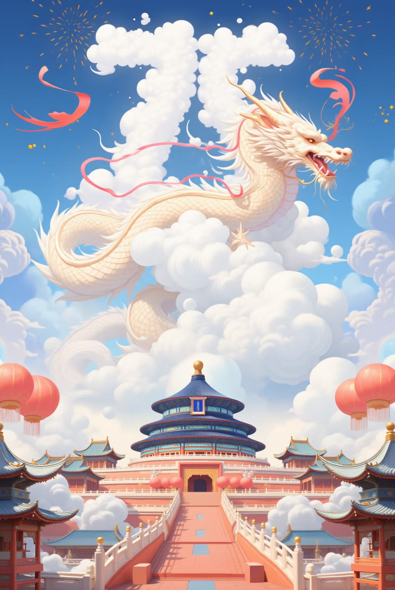 Небесный храм. Работа автора 