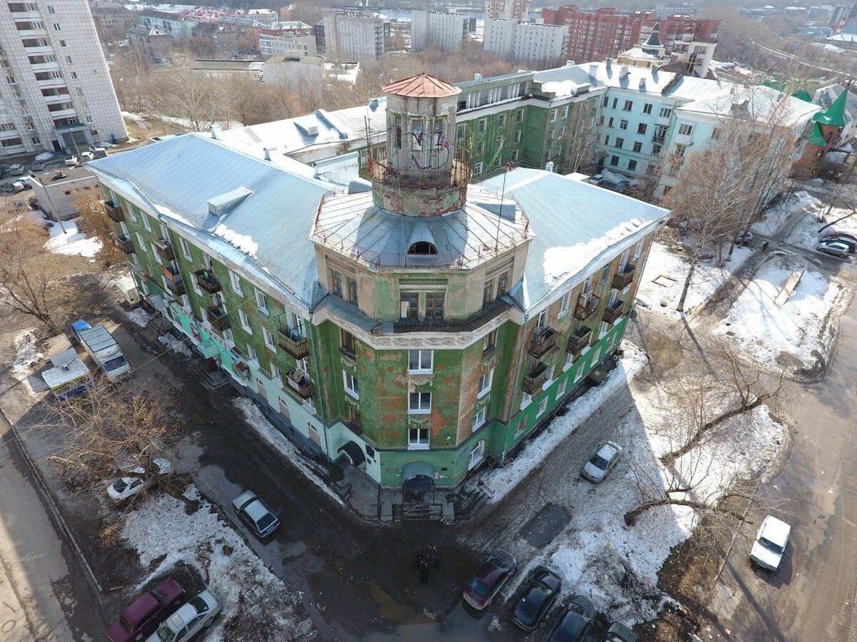 Дом с высоты