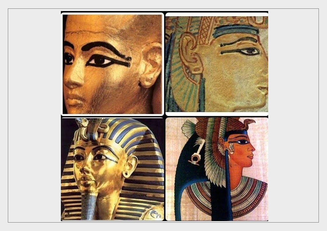 Классический египетский макияж