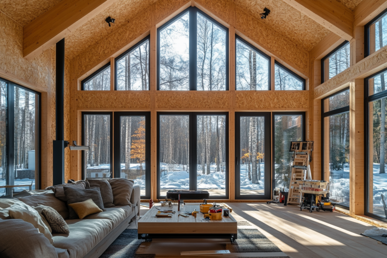    установка окон, двери Ёхаус