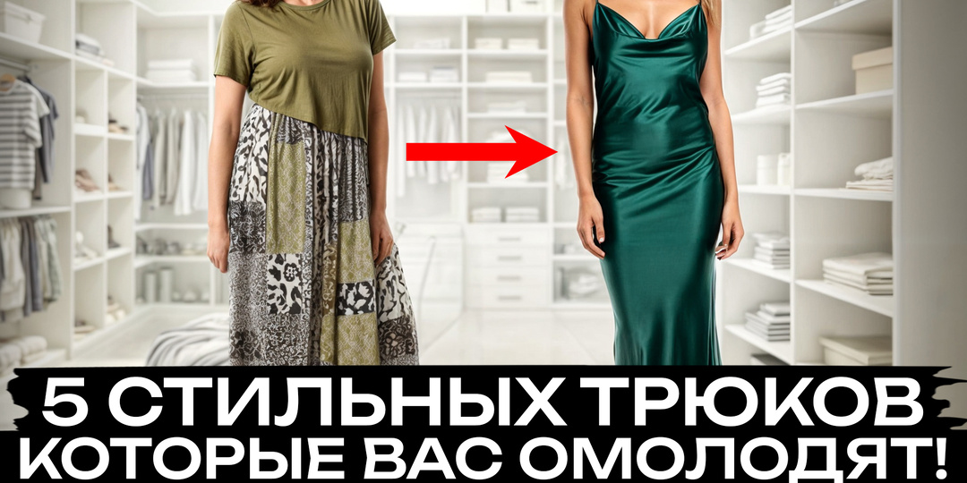 Секреты гардероба, которые вас ОМОЛОДЯТ! / Как не добавят себе лишние года?!