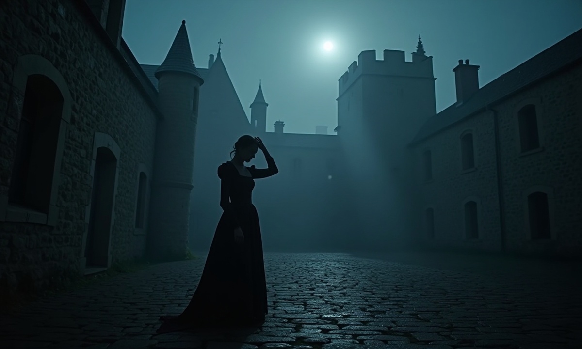 Тень Анны Болейн: призрак без головы бродит по ночному замку