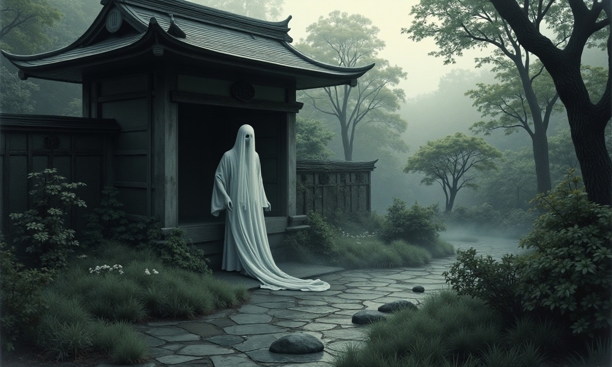 Крик Окику: дух из колодца, ищущий потерянную тарелку