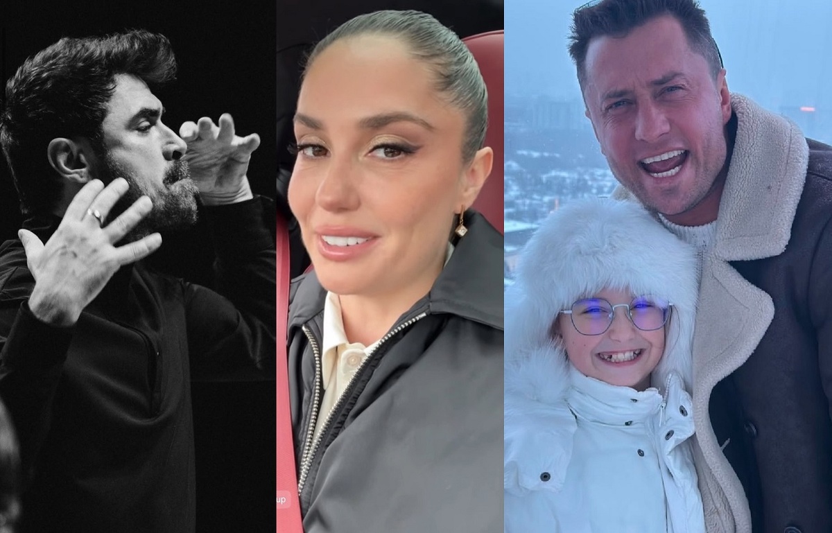 Агата Муцениеце в выходные ездила с Петром Дрангой и Мией в Простоквашино. Фото: социальные сети. 