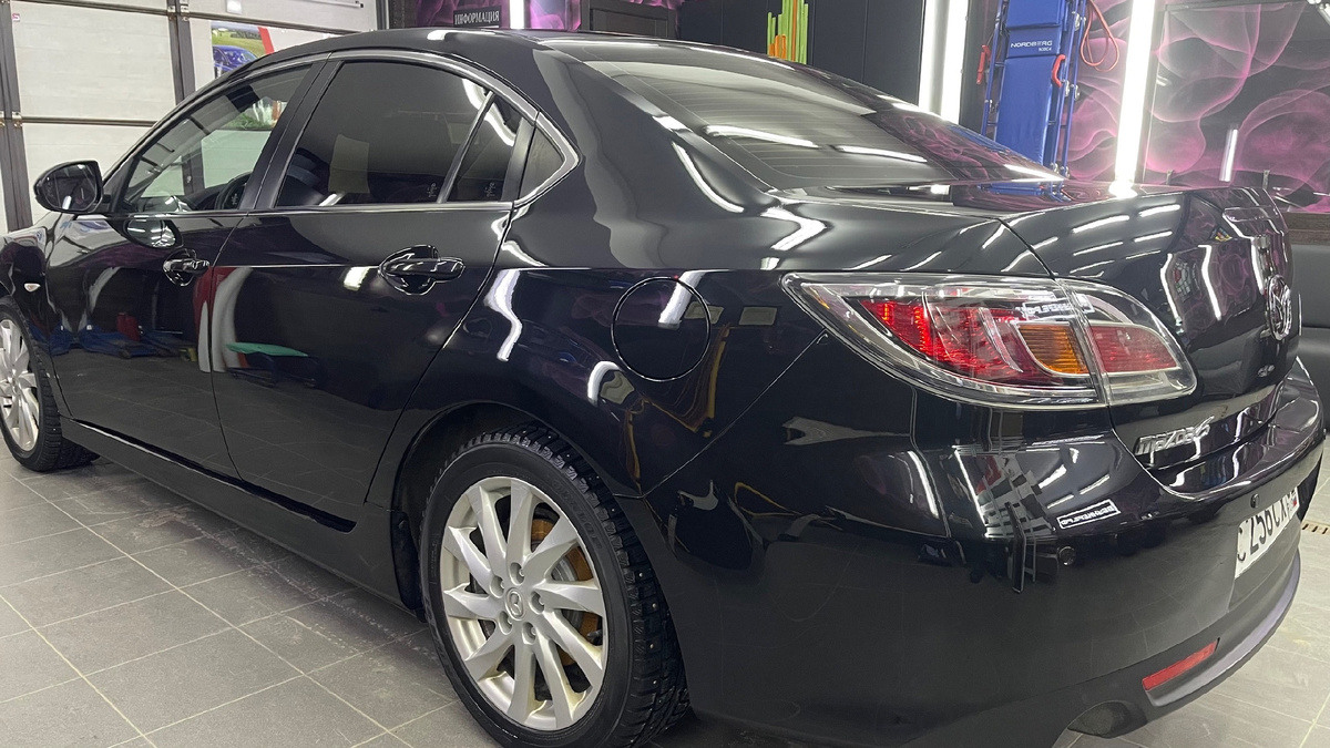 Полировка и керамика Мазда 6