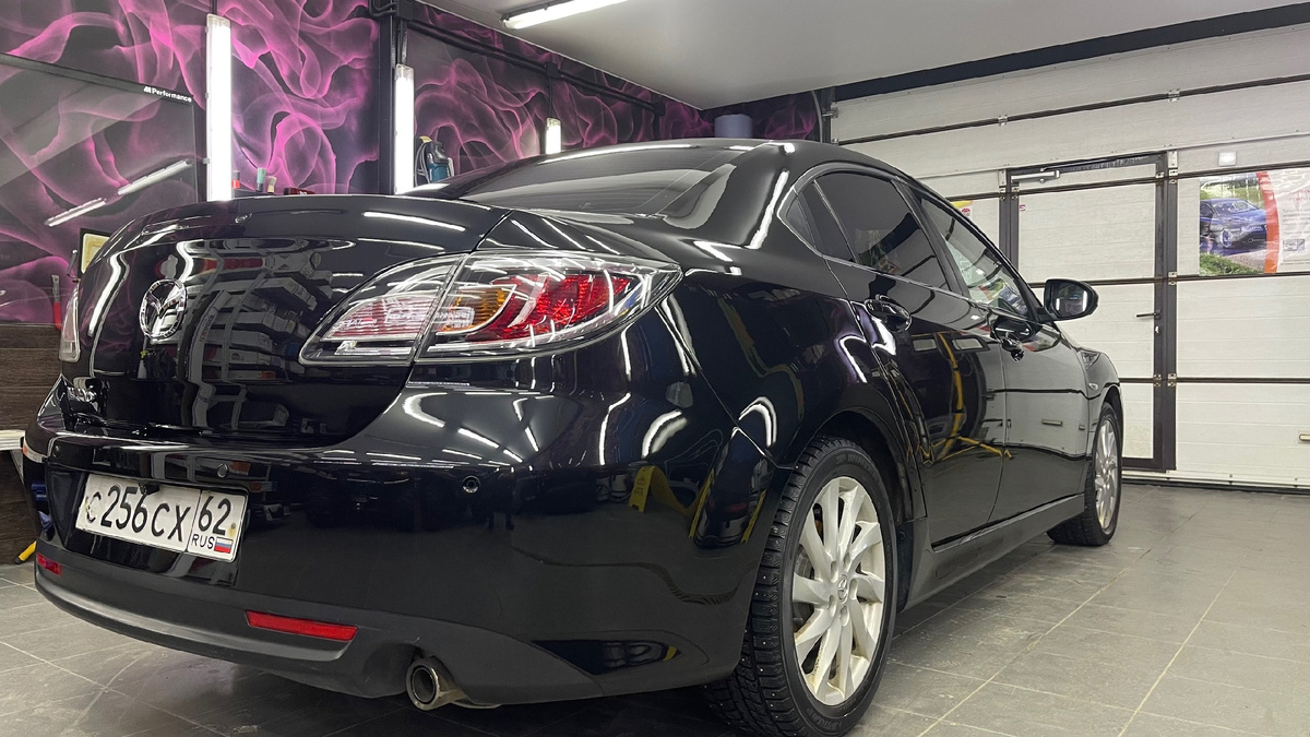 Полировка автомобиля Мазда