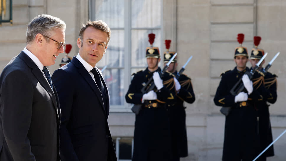 Лидеры Великобритании и Франции уверены, что у западных союзников Киева есть «реальный потенциал для поддержания безопасности Украины в долгосрочной перспективе».📷Фото: Sarah Meyssonnier / Reuters