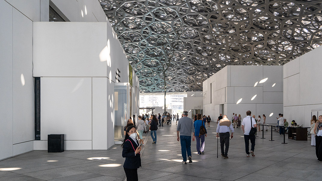 Внутри музейного здания