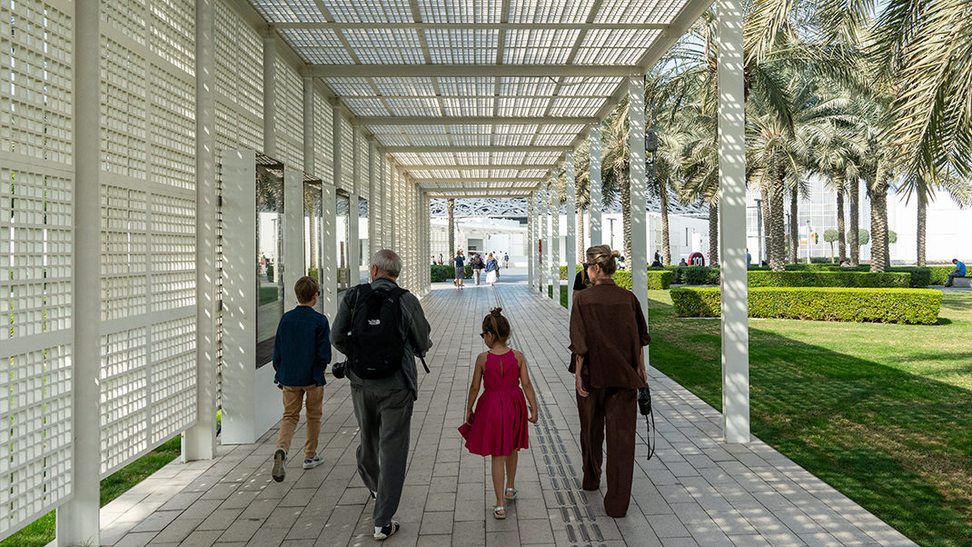 На территории комплекса