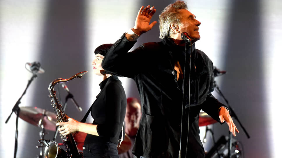 Британский певец и музыкант Брайан Ферри.📷Фото: Александр Коряков / Коммерсантъ