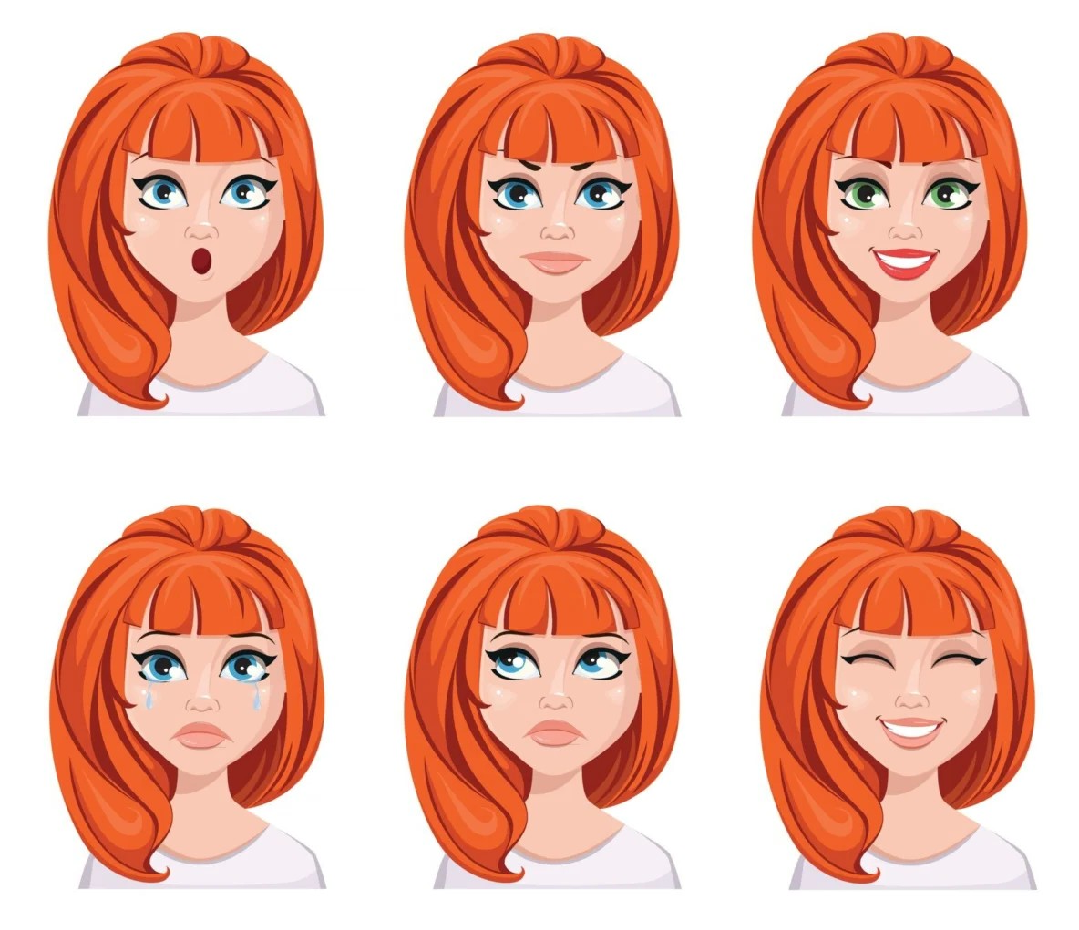 Принятие разных эмоций