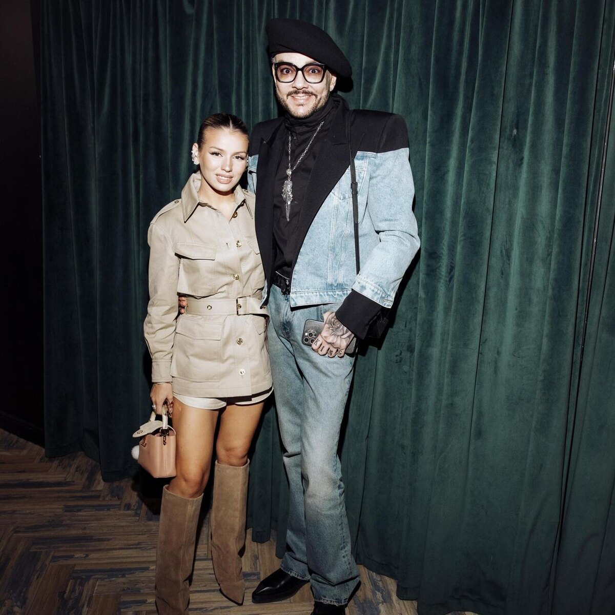    Филипп Киркоров и Люся Чеботина Пресс-служба