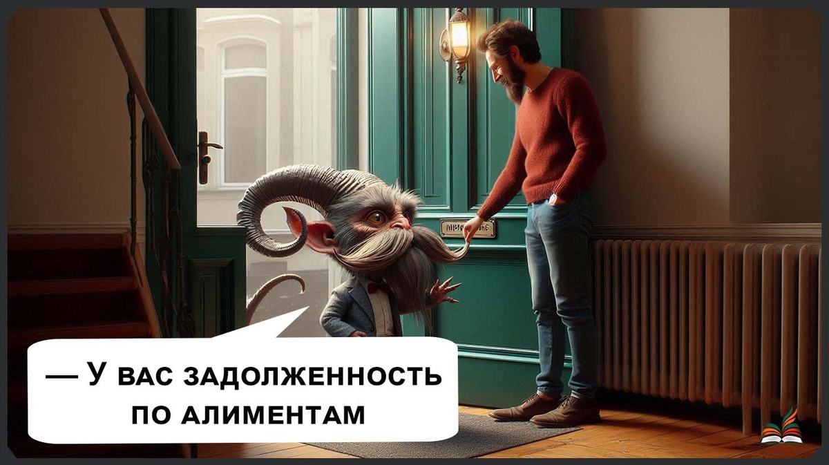 Алиментщик из преисподней - Рассказ