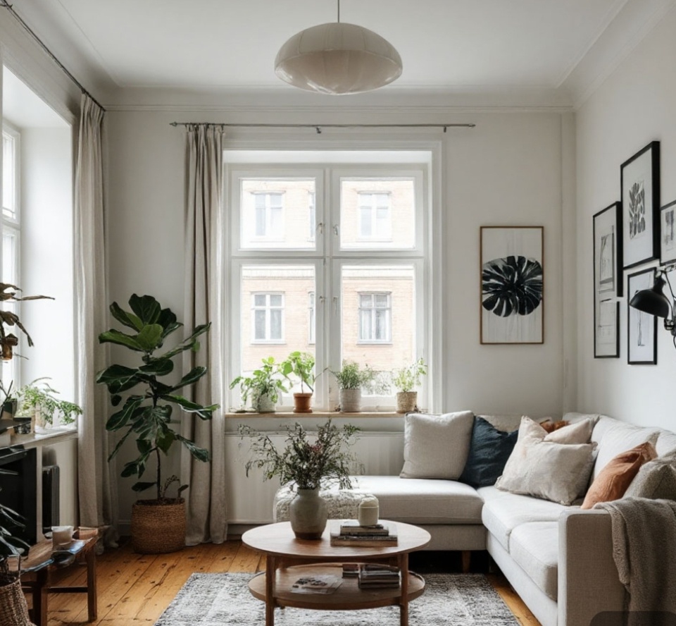 Скандинавский стиль в квартире 