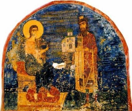 Князь Ярослав. Ктиторская фреска
Леонид Мацулевич