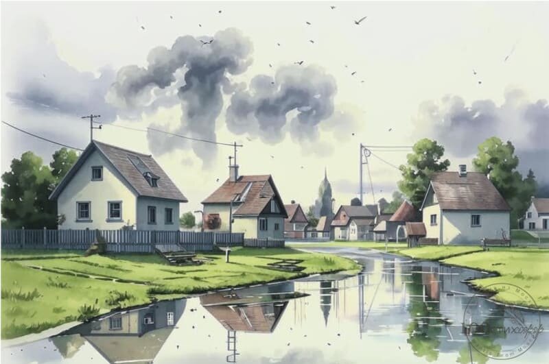 дождливые тучки 