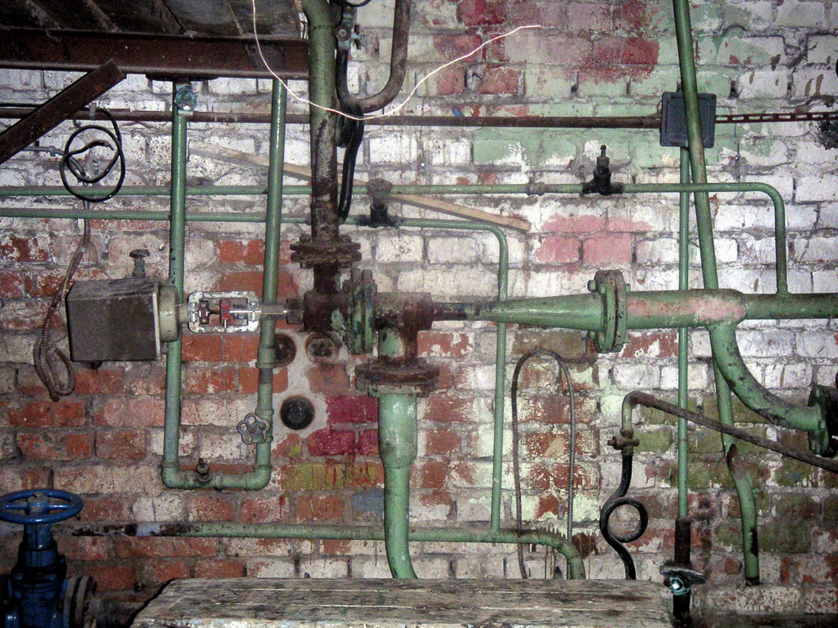 Тепловой узел с уже давно не работающим элеватором