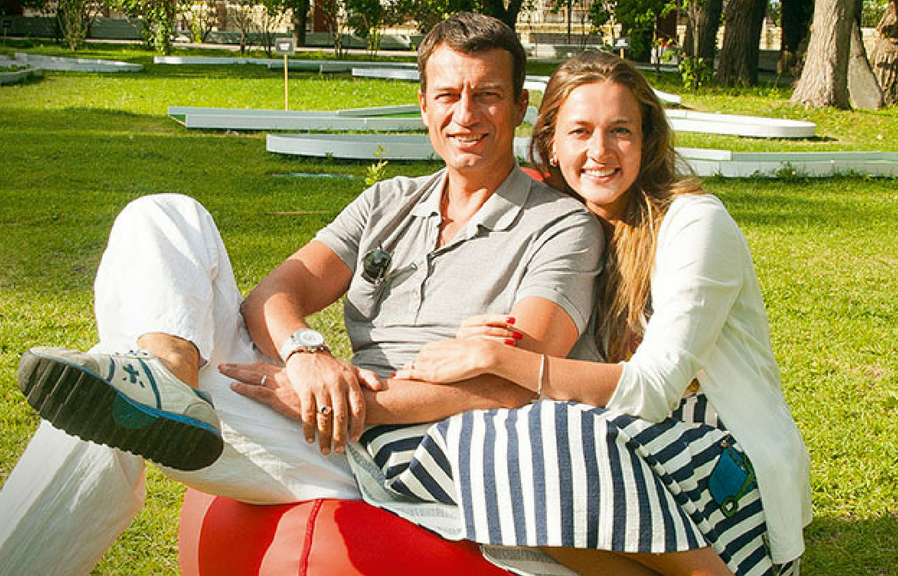 Андрей Чернышов и Мария Добржанская