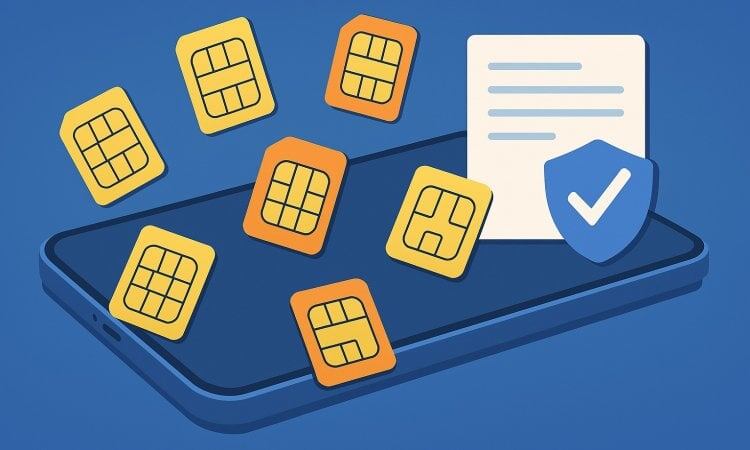    Вступило в силу ограничение на 20 SIM-карт для россиян и 10 для иностранцев
