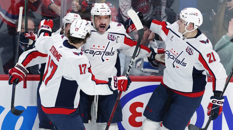    Сколько шайб Овечкину осталось до Гретцки? Всего 5 после игры с «Виннипег Джетс». Фото: REUTERS