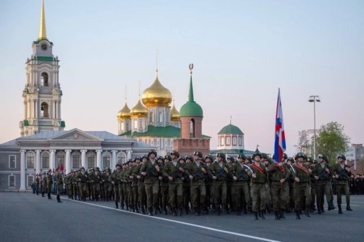    Впервые в Туле 9 мая парадом пройдут бойцы СВО