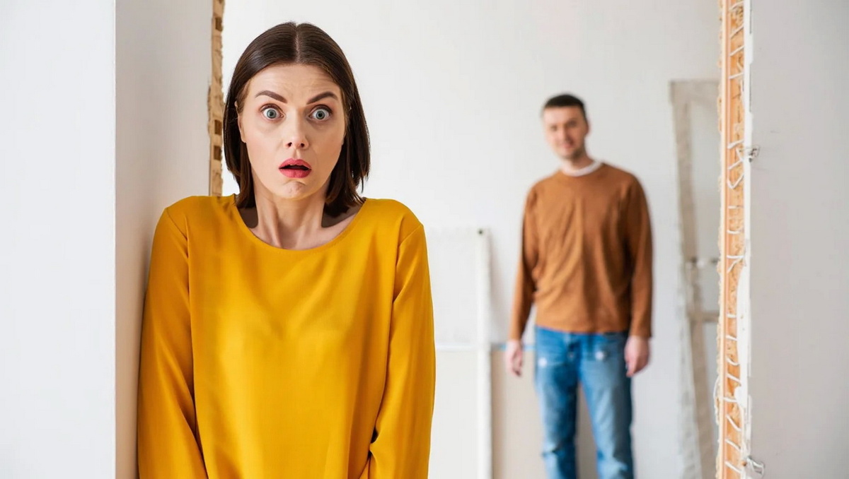 Ремонт в квартире мужа