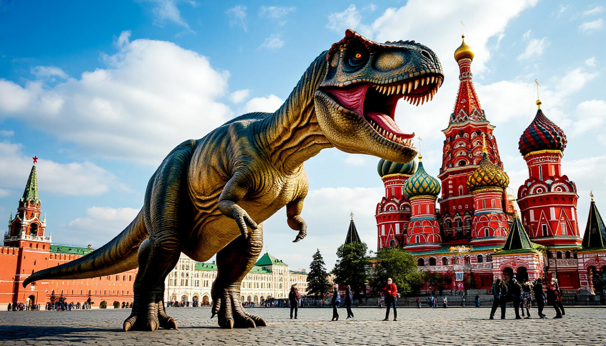 Динозавры на территории современной Москвы?