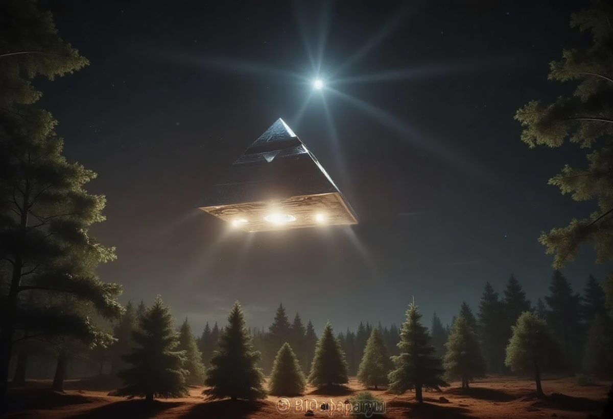 Девушки видели странное явление в небе.