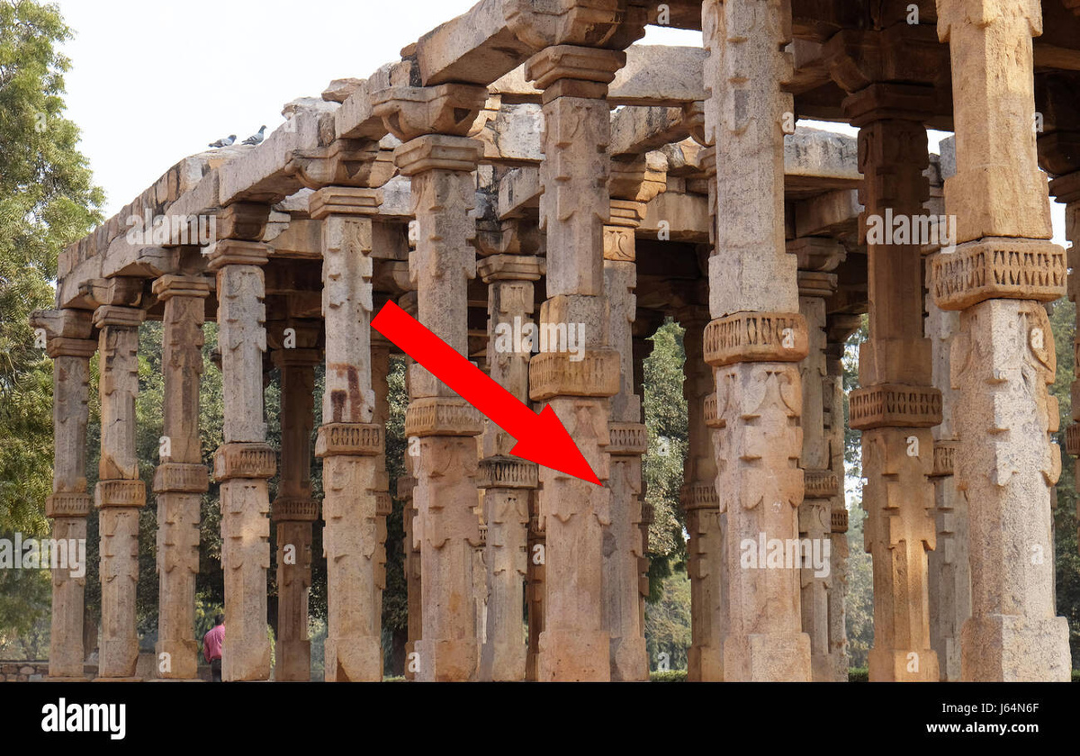    Железный столб в Дели: Что скрывает 1600 лет без ржавчины?