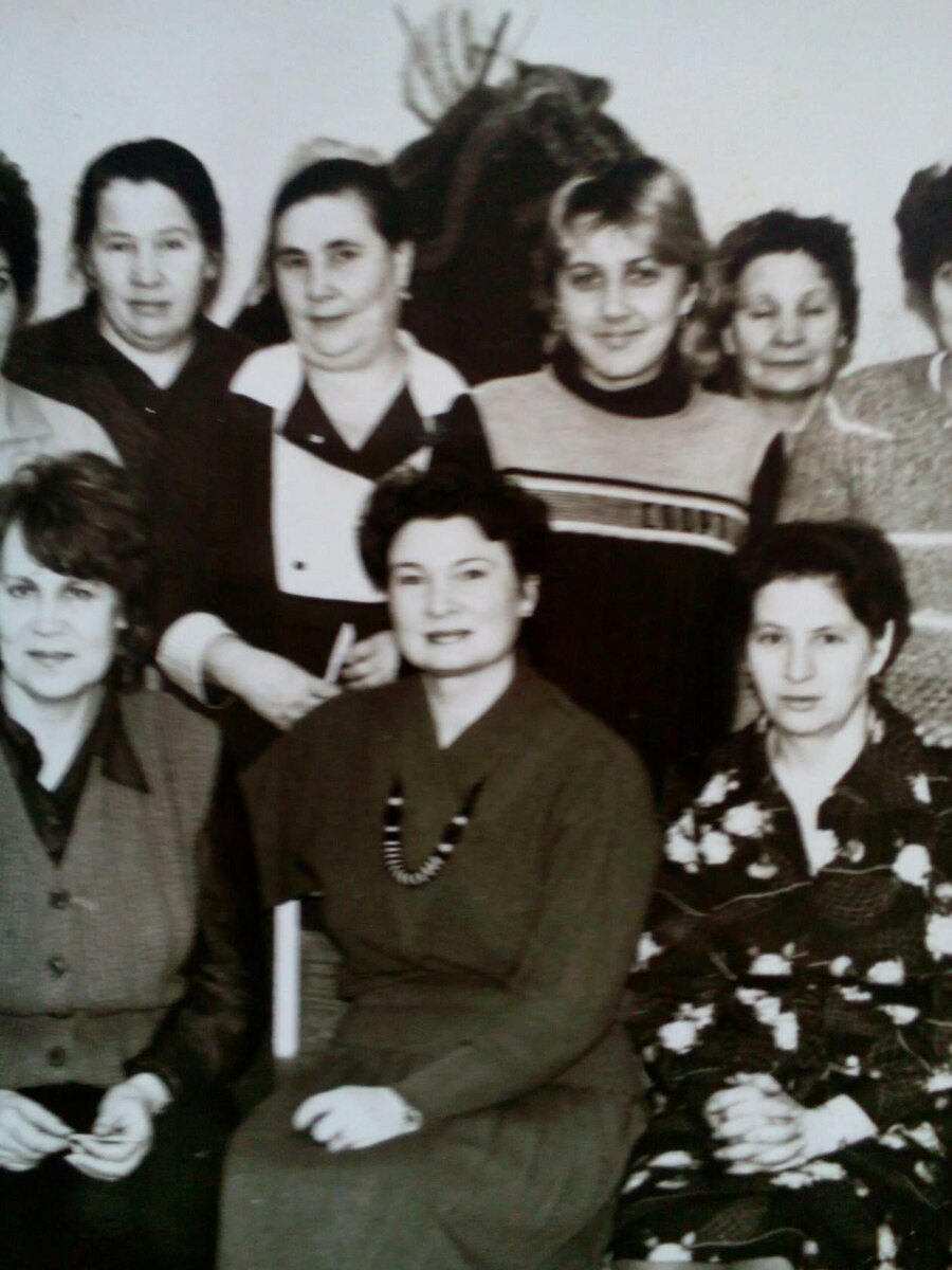 Часть группы на учёбе