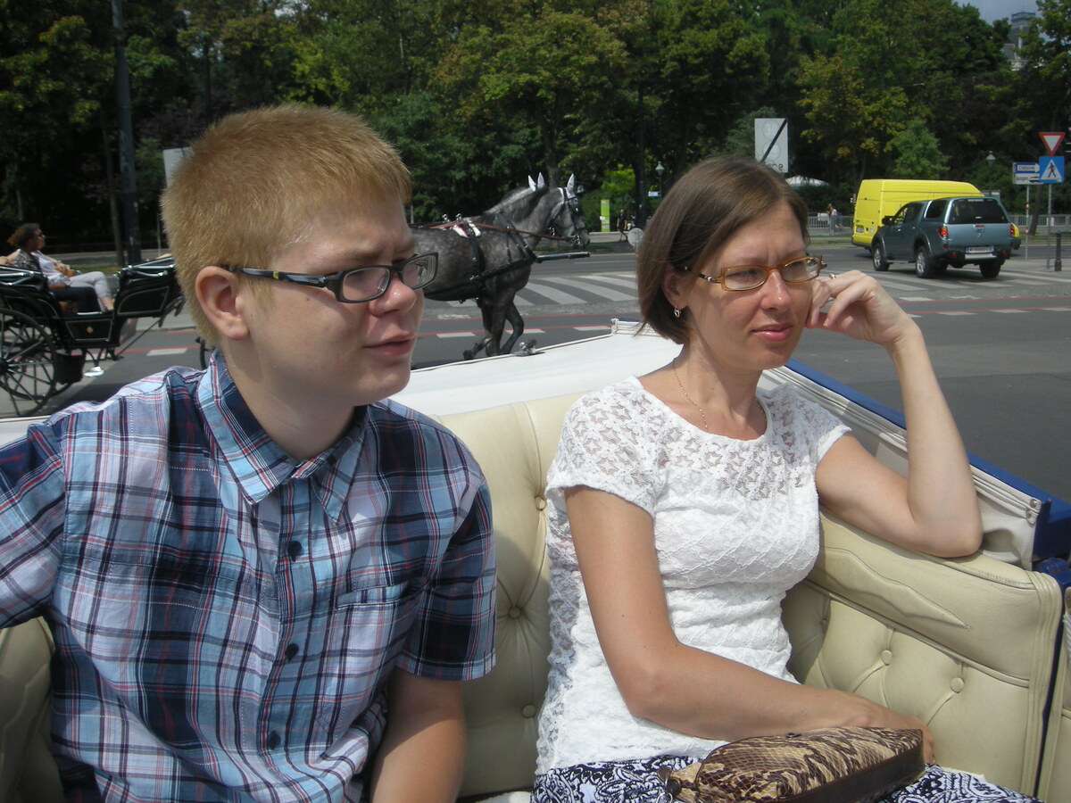 В карете по центру Вены