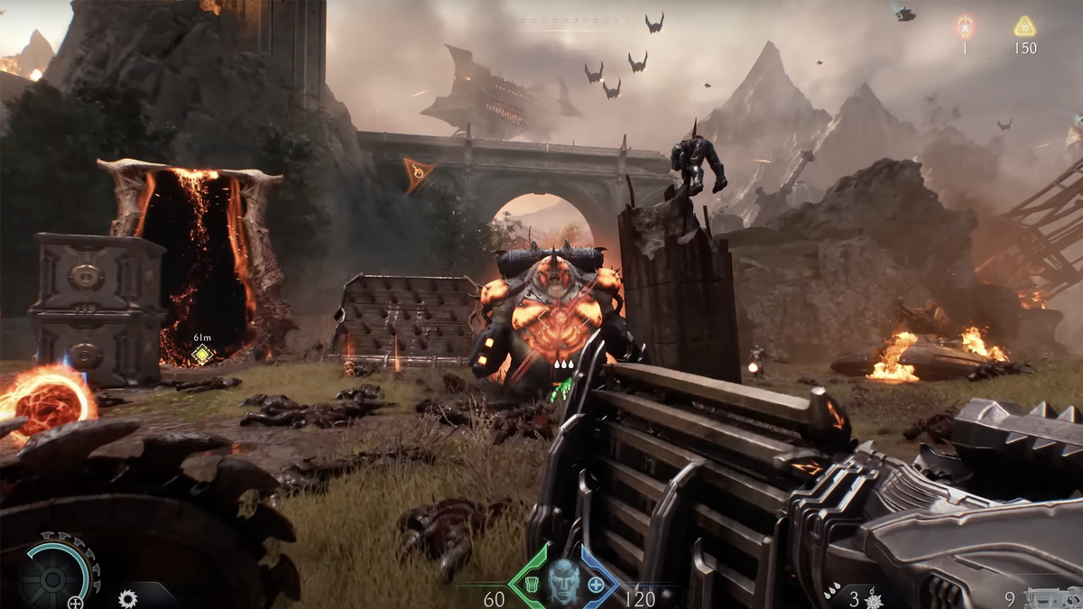 Скриншот из игры "Doom: The Dark Ages"