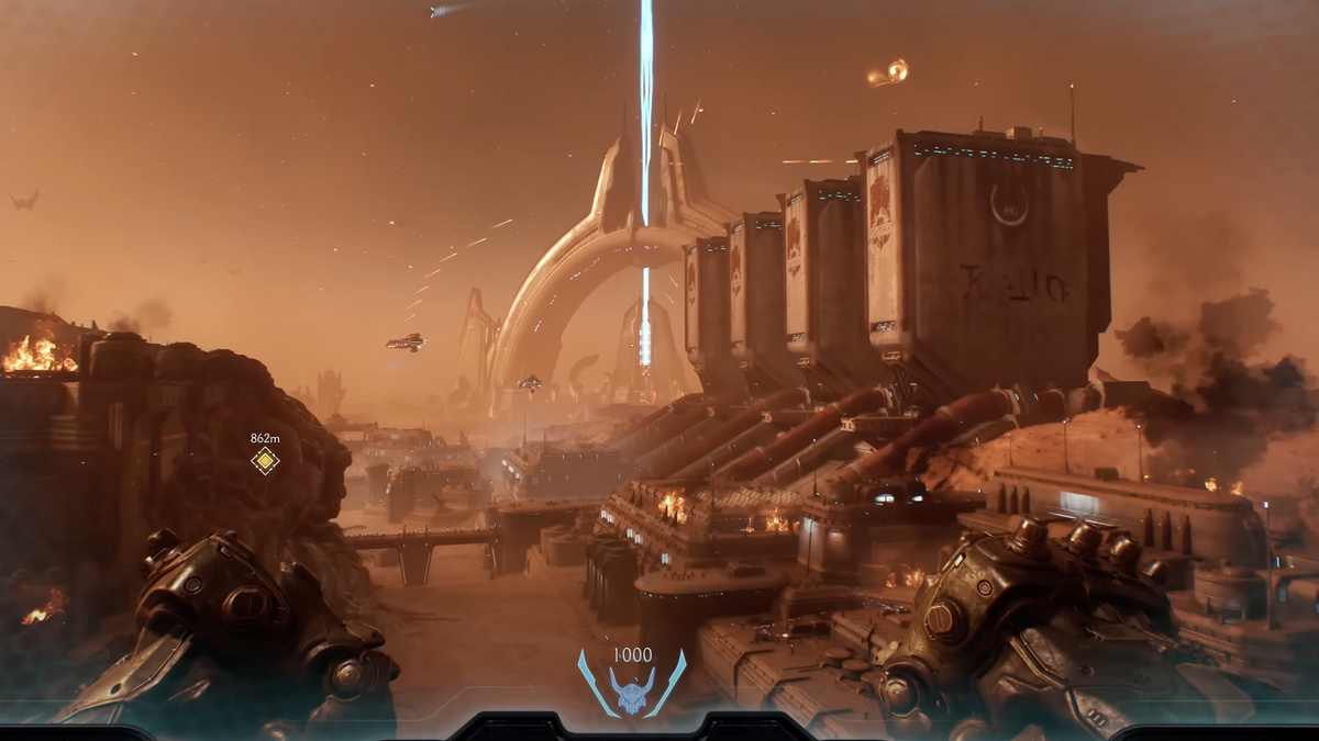 Скриншот из игры "Doom: The Dark Ages"