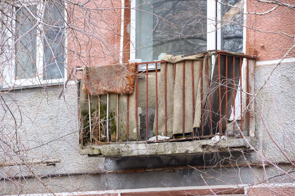    Квартал в районе аварийного дома на улице Советской Армии, 158. Источник: Виталий Барабаш