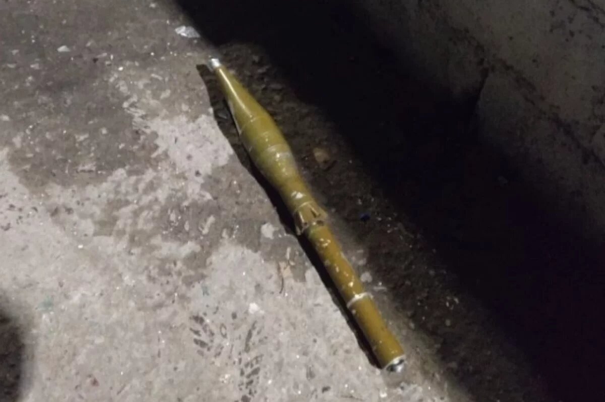    Противотанковую гранату нашли в мусорном контейнере в Улан-Удэ