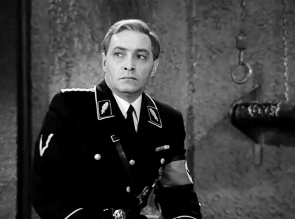 Кадр из сериала "Семнадцать мгновений весны" 1973 г.