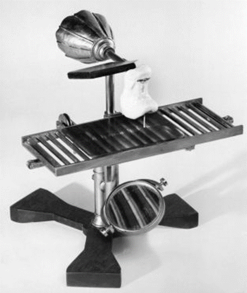 Фоноавтограф Александра Белла. Вторая половина XIX века. Изображение взято из открытых источников