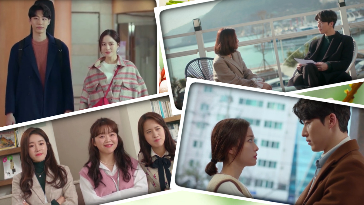 Коллаж создан автором этой статьи. В нем использованы кадры из дорамы "Беззвучное сердце" 2020 года.