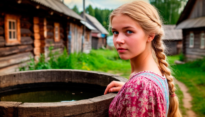 2 апреля приходит Фотинья Колодезница. Фото: "Шедеврум"