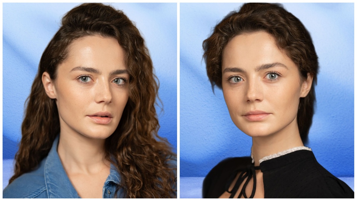 Актриса Ангелина Поплавская. Коллаж. Автор: Елена Д.