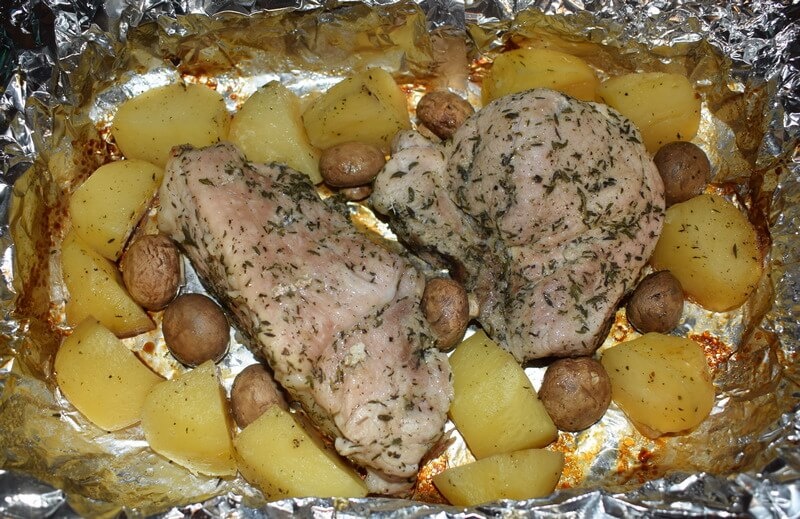 Свинина с картофелем