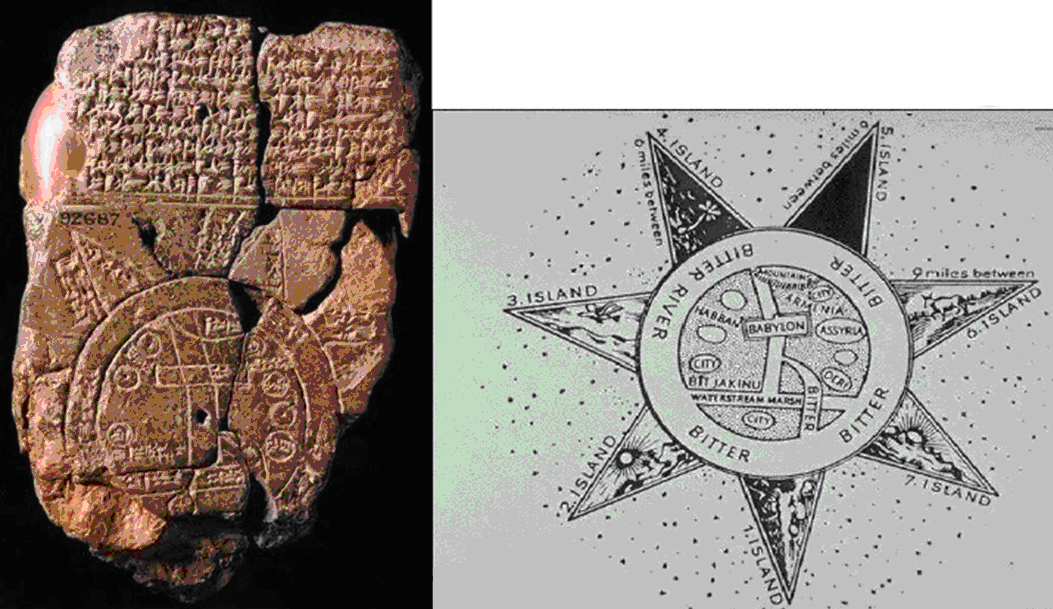 Имаго мунди - вавилонская карта мира