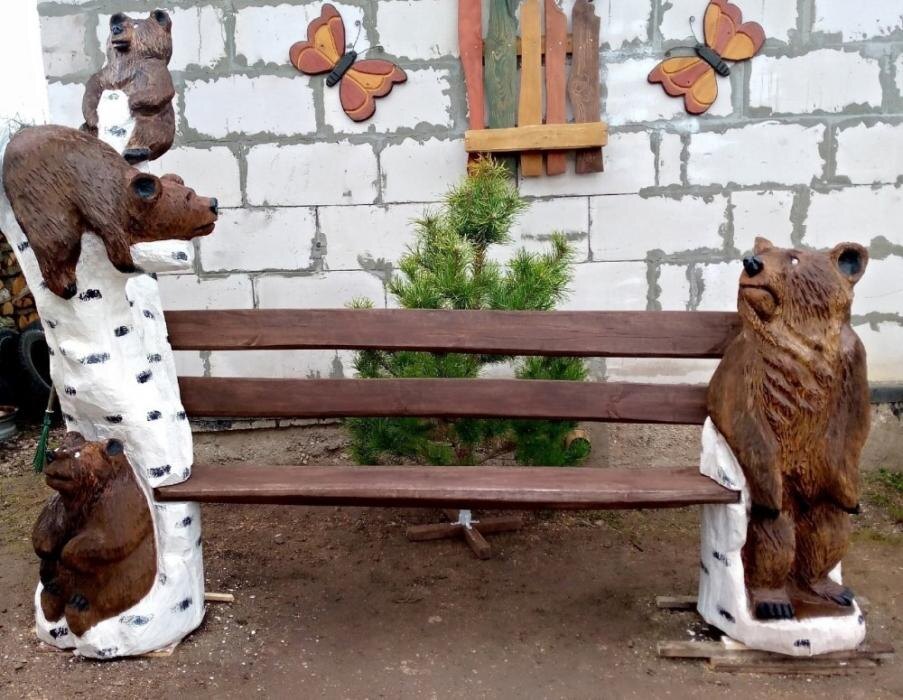 Скульптуры из дерева из мастерской жителя Новоржева
Фото: со страницы Юрия Фёдорова в соцсети «ВКонтакте»