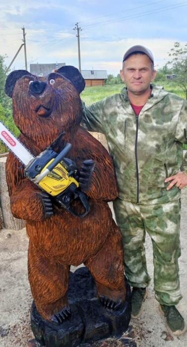 Скульптуры из дерева из мастерской жителя Новоржева
Фото: со страницы Юрия Фёдорова в соцсети «ВКонтакте»