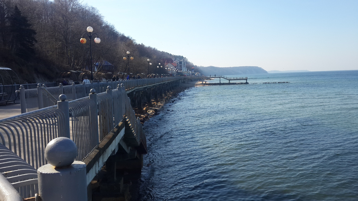 Светлогорск 2015. Март. Явно теплее, чем ждёт меня в апреле 2025