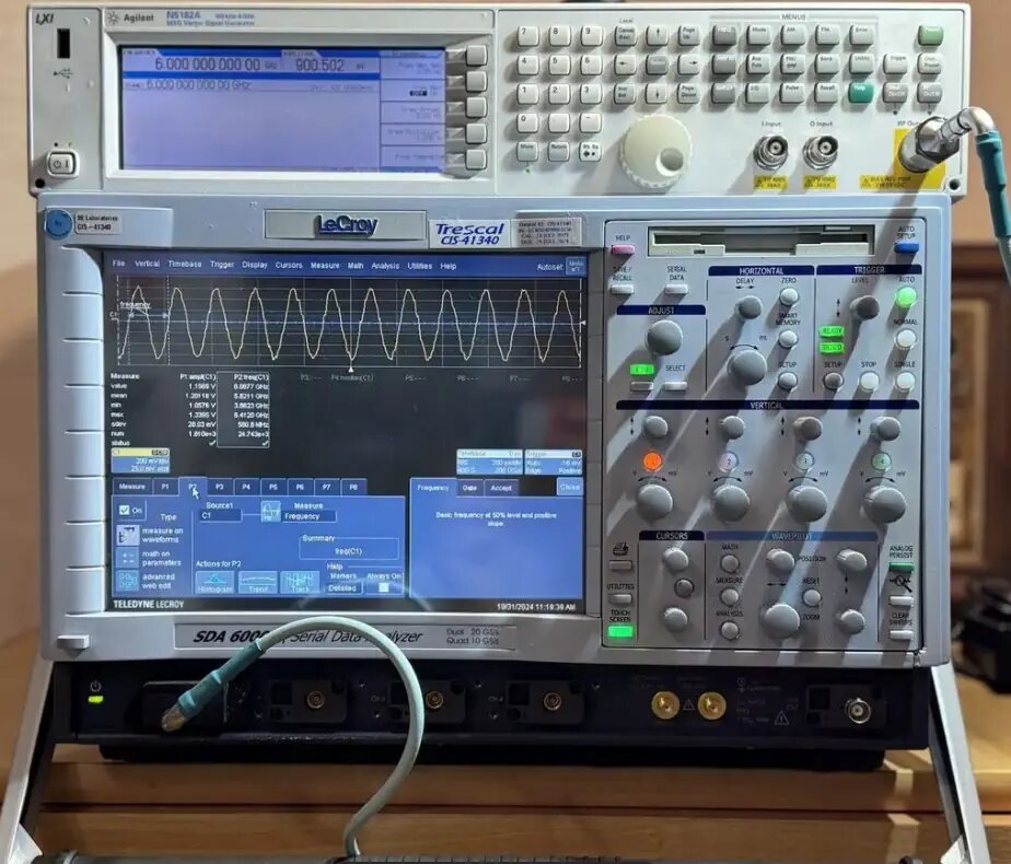 Осциллограф Lecroy SDA 6000a 6ghz 20gs/s