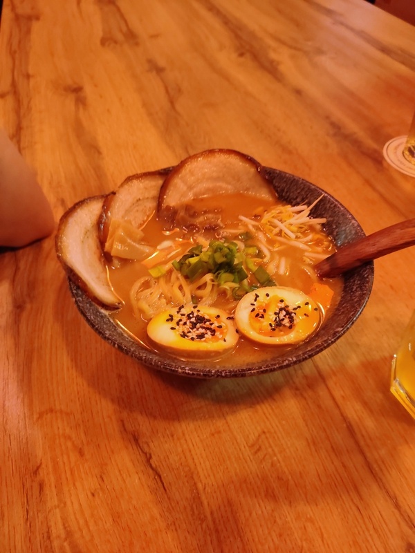 Второй рамен из меню "Теории Рамена" в Санкт-Петербурге